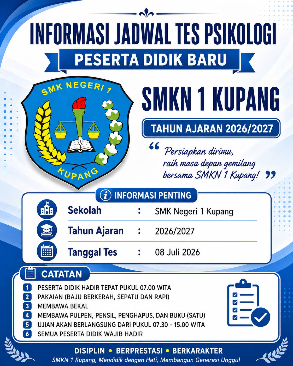 INFORMASI TES PSIKOLOGI